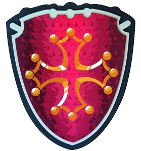 Shield - Golden Cross